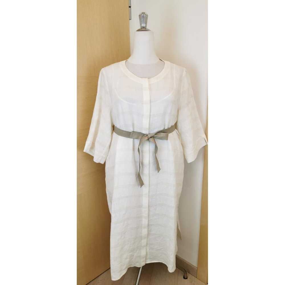 Marina Rinaldi Linen mid-length dress - image 3