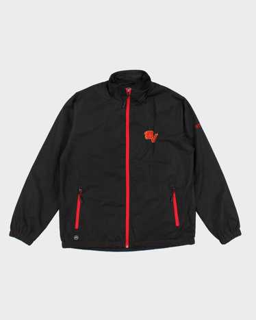 Vintage Bow Valley Flames Hockey Track Jacket - L - image 1