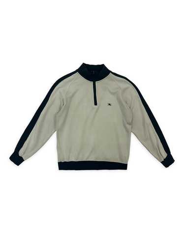 BURBERRY GOLF 1/4 ZIP UP PULLOVER (L)