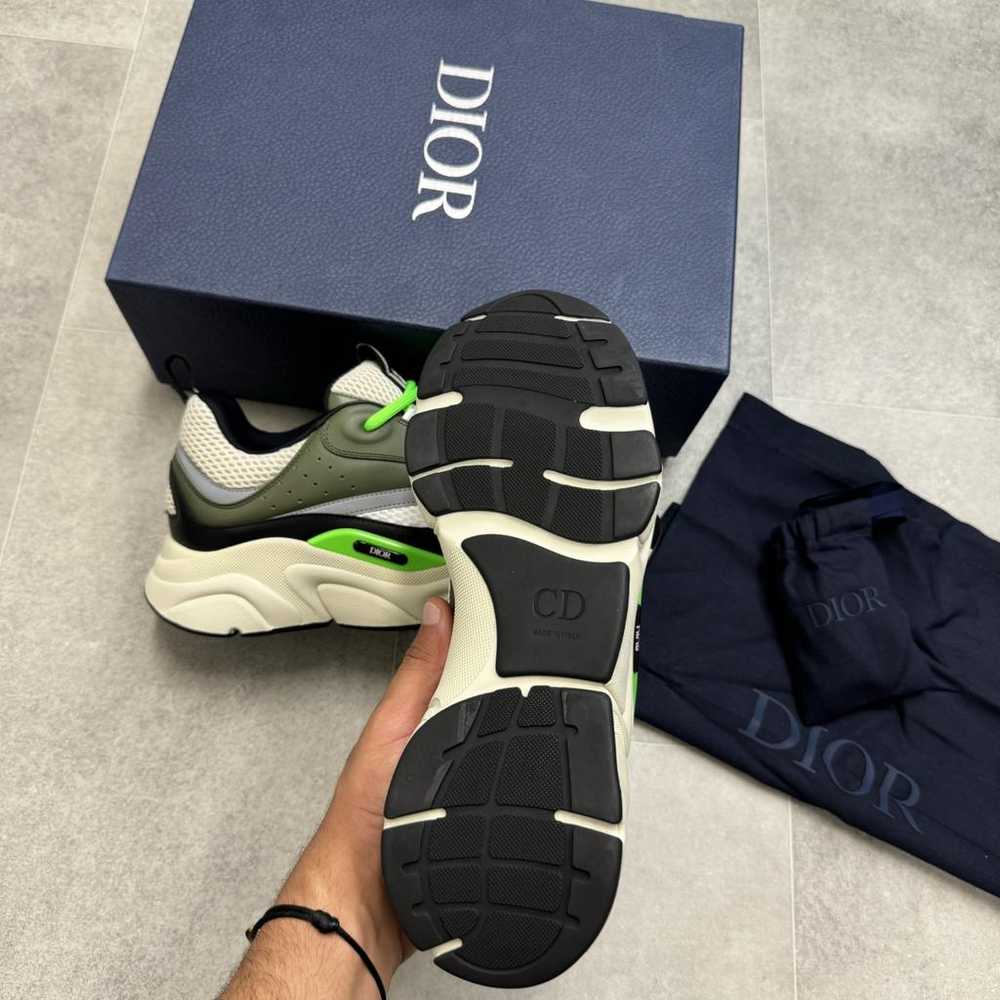 Dior B22 leather high trainers - image 5