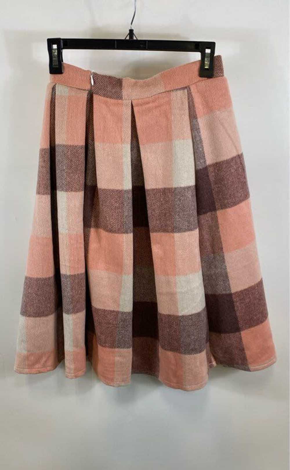 NWT Chicwish Womens Multicolor Plaid Wool Pleated… - image 2