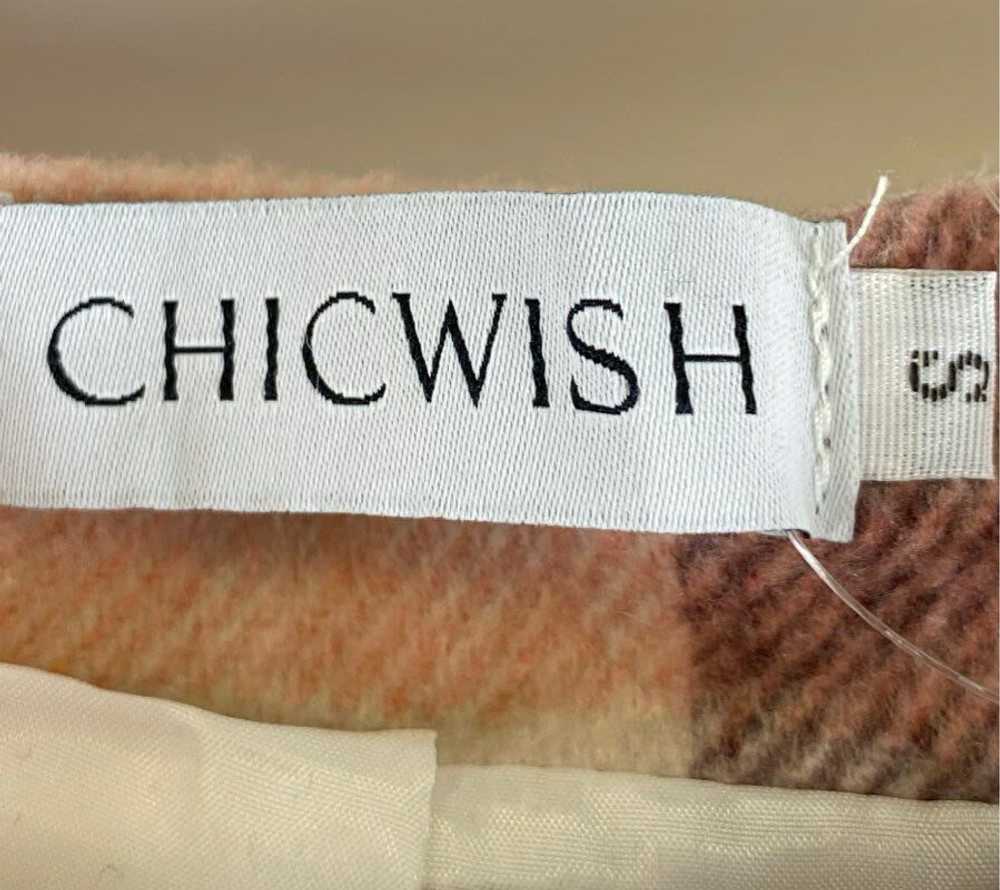 NWT Chicwish Womens Multicolor Plaid Wool Pleated… - image 3