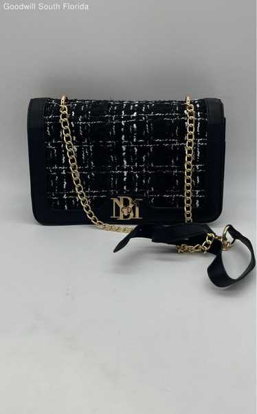 Badgley Mischka Womens Black Purse