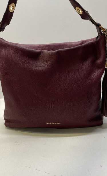 Michael Kors Pebble Leather Brooklyn Shoulder Bag 