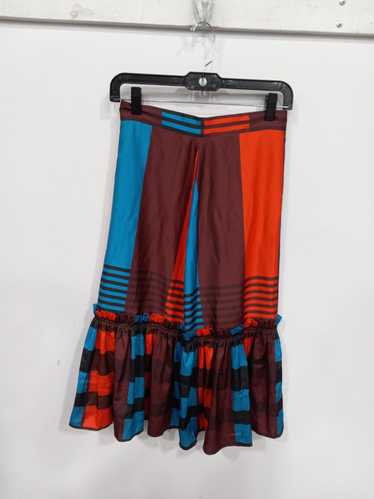 Women's Eva Franco Flounced Midi Skirt Sz 4P NWT - image 1