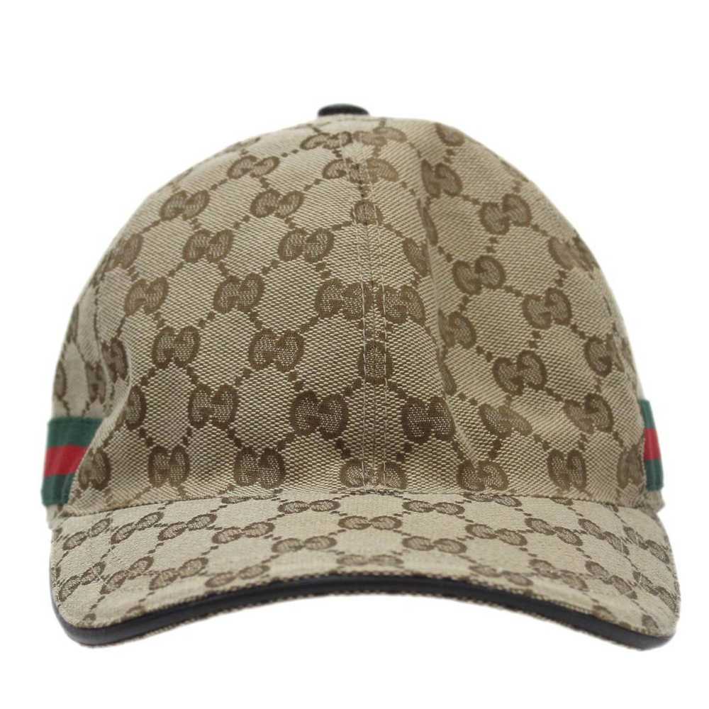 Gucci GUCCI GG Canvas Baseball Cap, Size M, 58cm,… - image 4