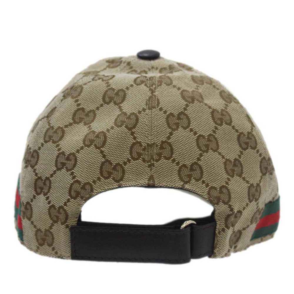 Gucci GUCCI GG Canvas Baseball Cap, Size M, 58cm,… - image 5