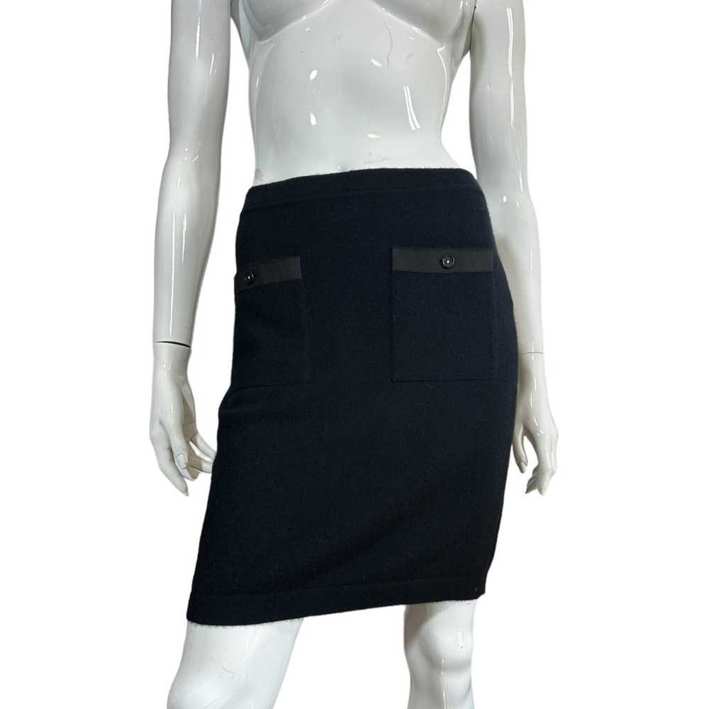 Chanel Cashmere mid-length skirt - image 3