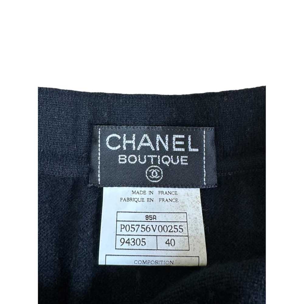 Chanel Cashmere mid-length skirt - image 8