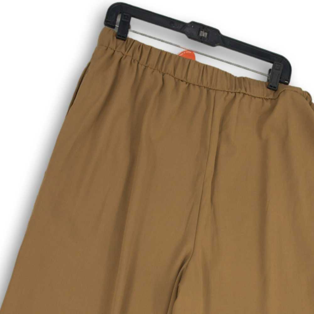 NWT Cider Womens Cropped Pants Elastic Waist Plea… - image 4