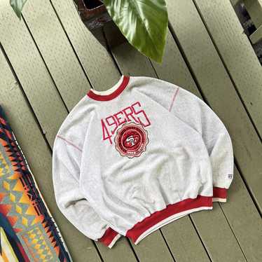 Vintage San francisco 49 Ers NFL Print orders Out Logo Pullover Jumper Sportswear Streetwear Activewear Casual