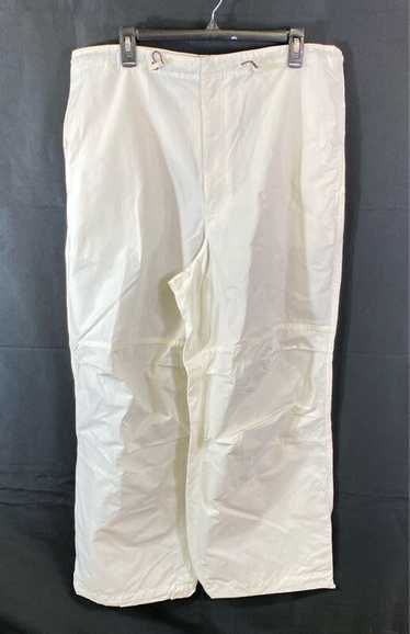 NWT Marc Jacobs Womens White High Rise Wide Leg Ba