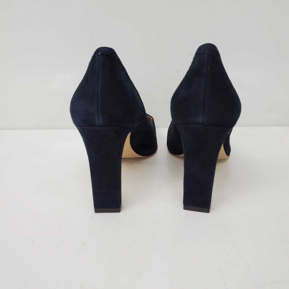 Nine West Navy Blue Suede Tatiana Pointed Heel Pu… - image 4