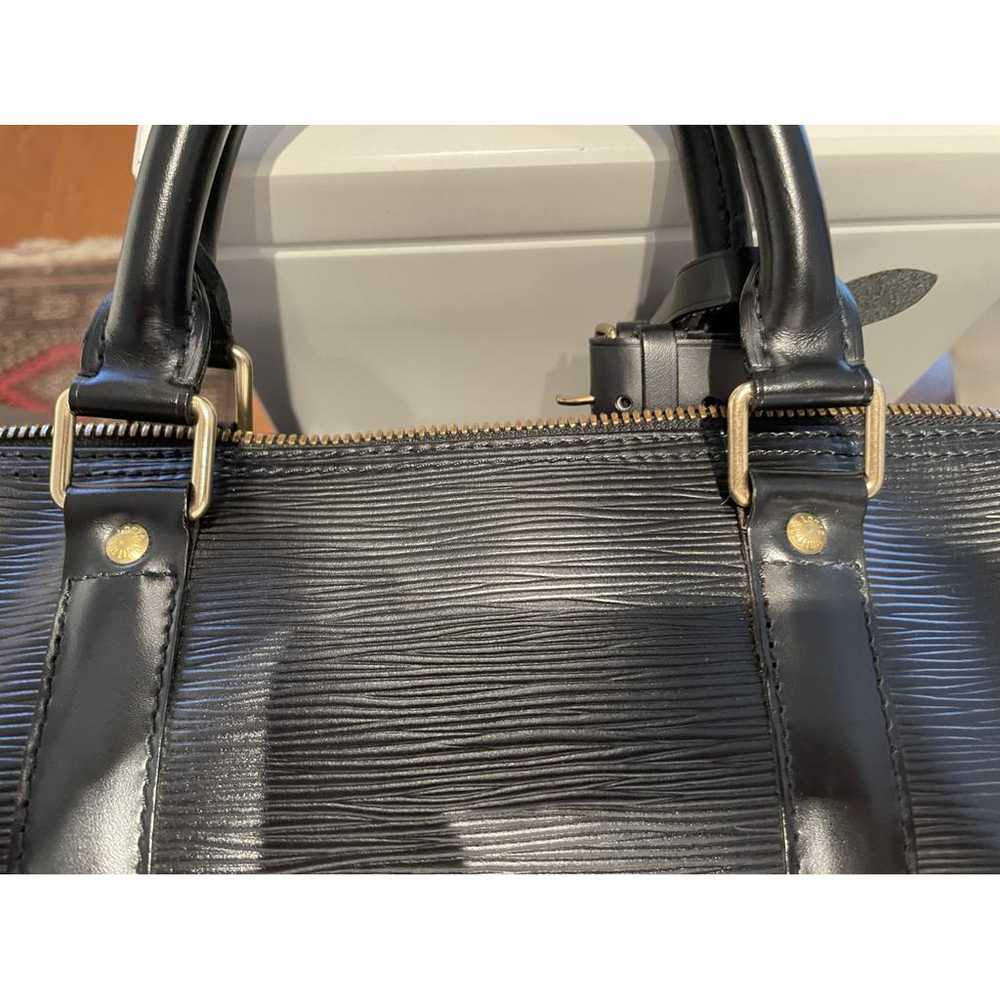 Louis Vuitton Keepall leather 24h bag - image 2