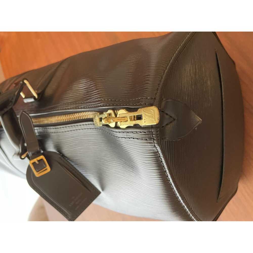 Louis Vuitton Keepall leather 24h bag - image 3