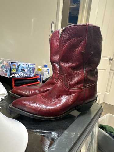 Lucchese Oxblood Leather