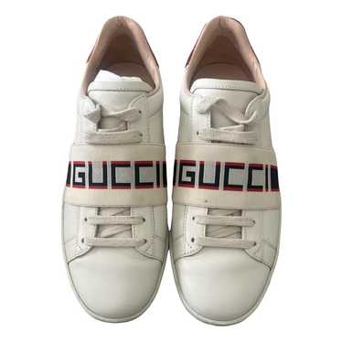 Gucci Ace cloth trainers