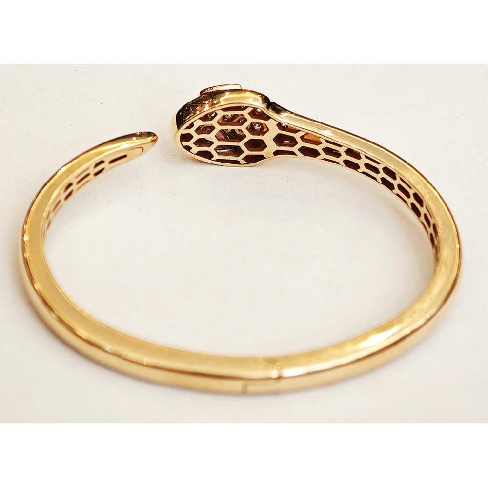 Bvlgari Serpenti pink gold bracelet - image 3