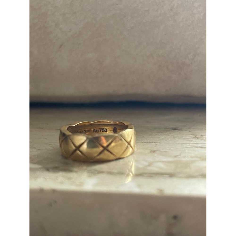 Chanel Coco Crush yellow gold ring - image 3