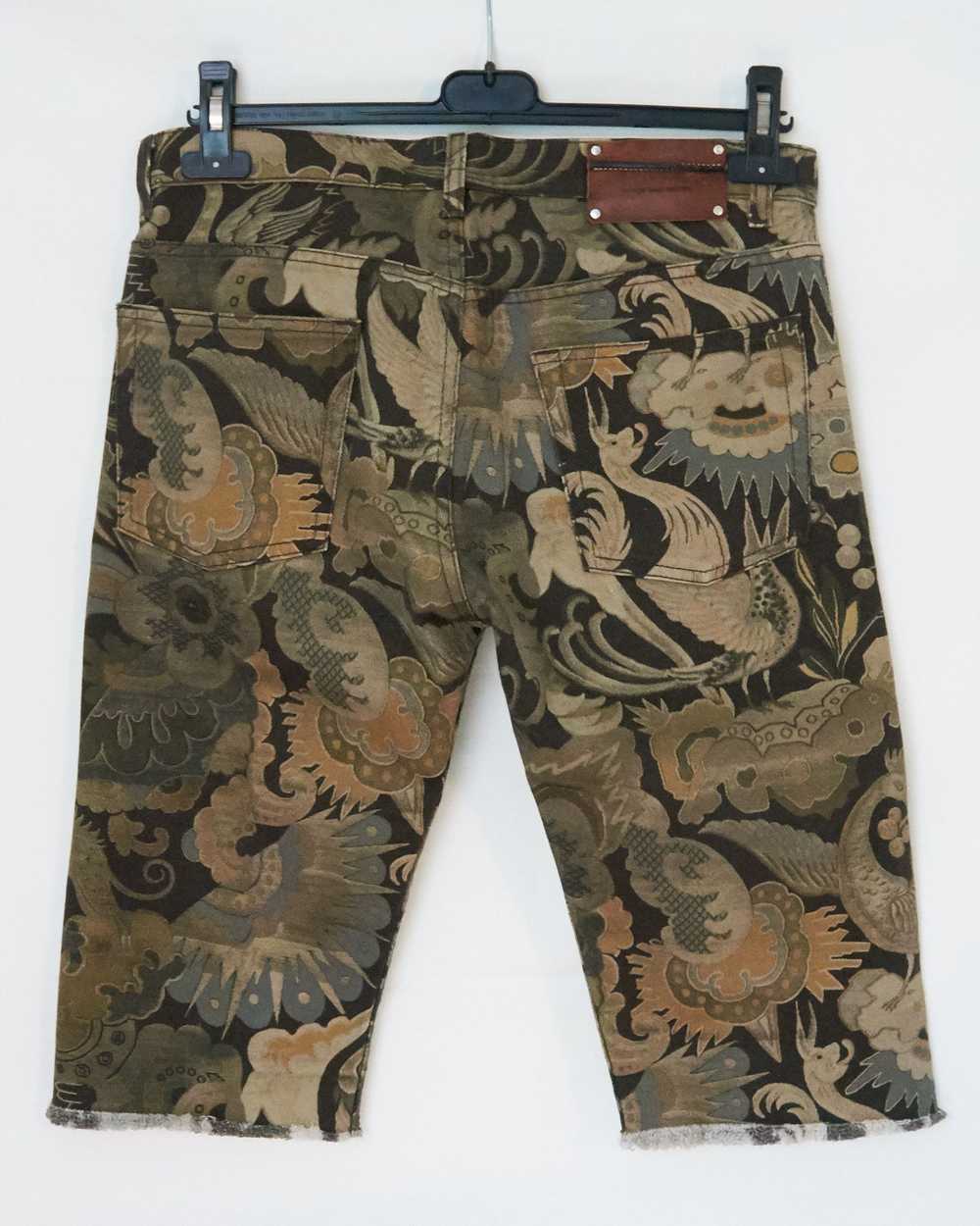 Dries Van Noten SS14 print shorts - image 2