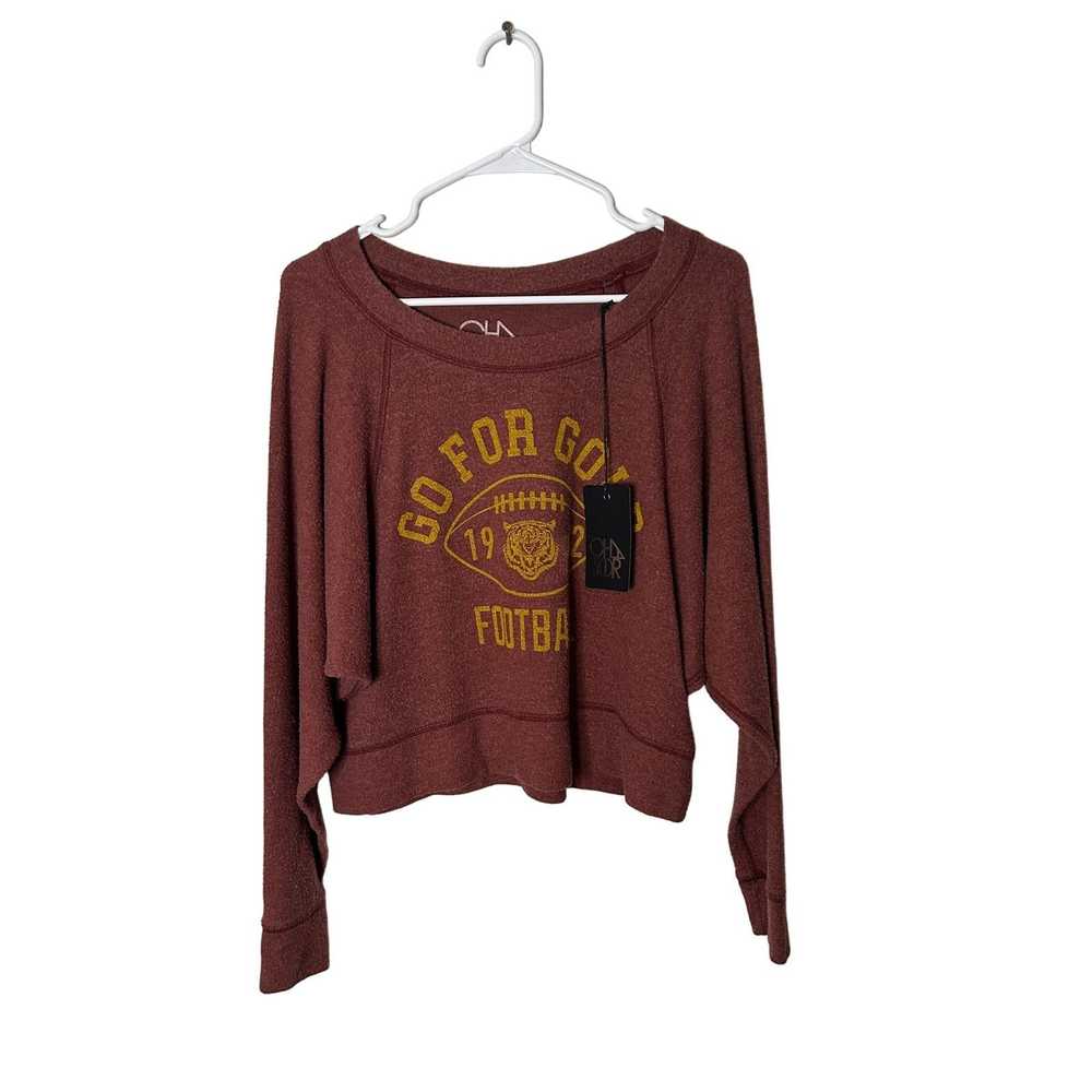 Chaser LA NWT Chaser Women Small Red Maroon Love … - image 2
