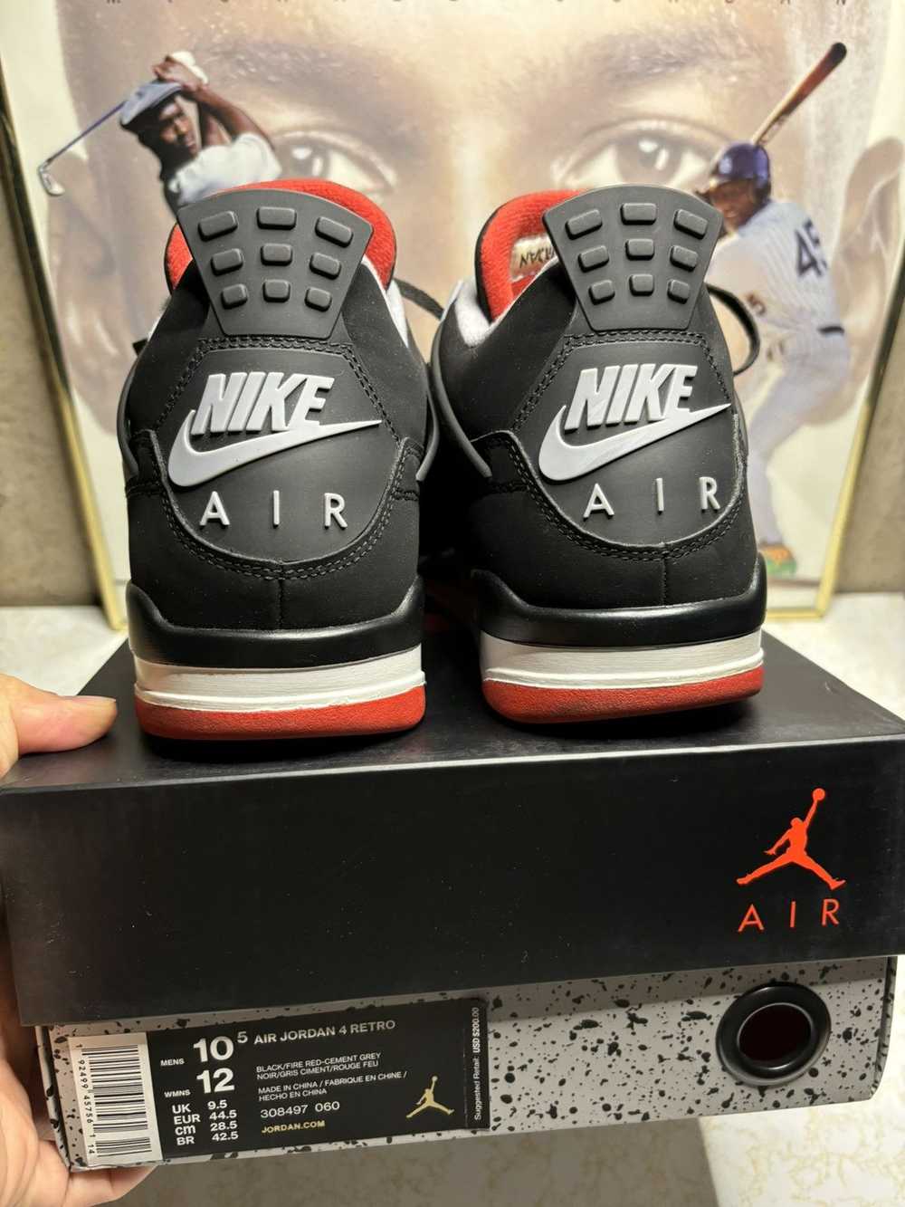 Jordan Brand Air Jordan 4 Retro OG 2019 Bred 2019 - image 7