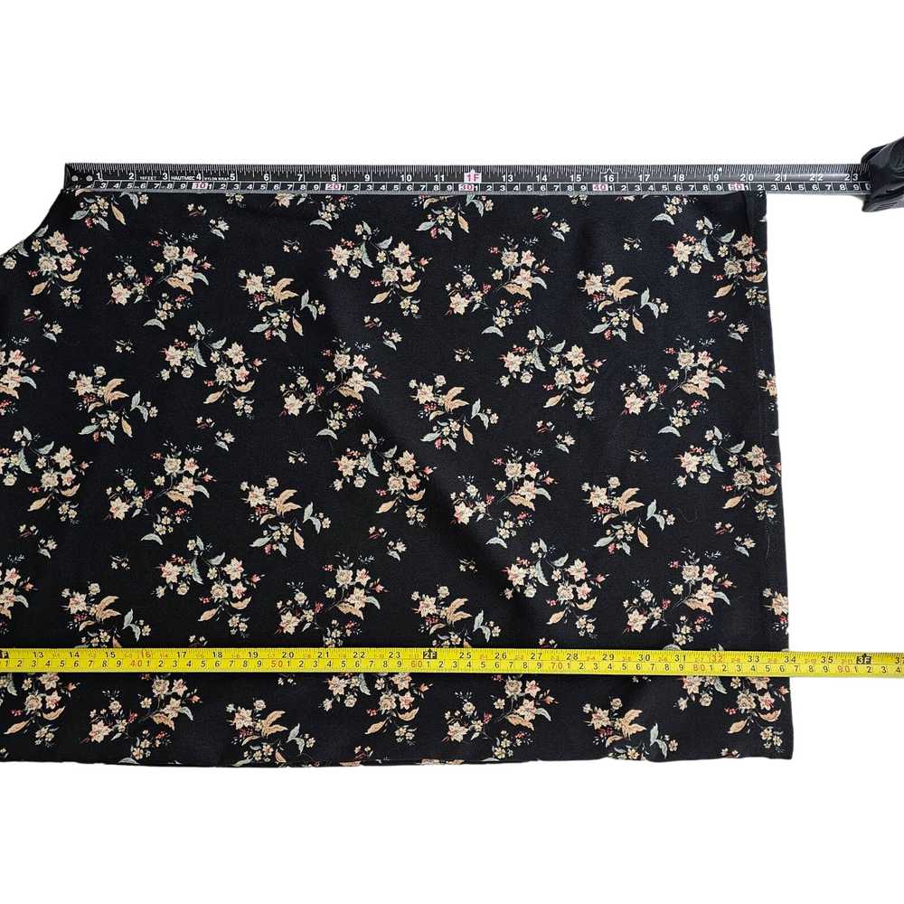 Sadie and Sage Womens Large Black Floral Straples… - image 7