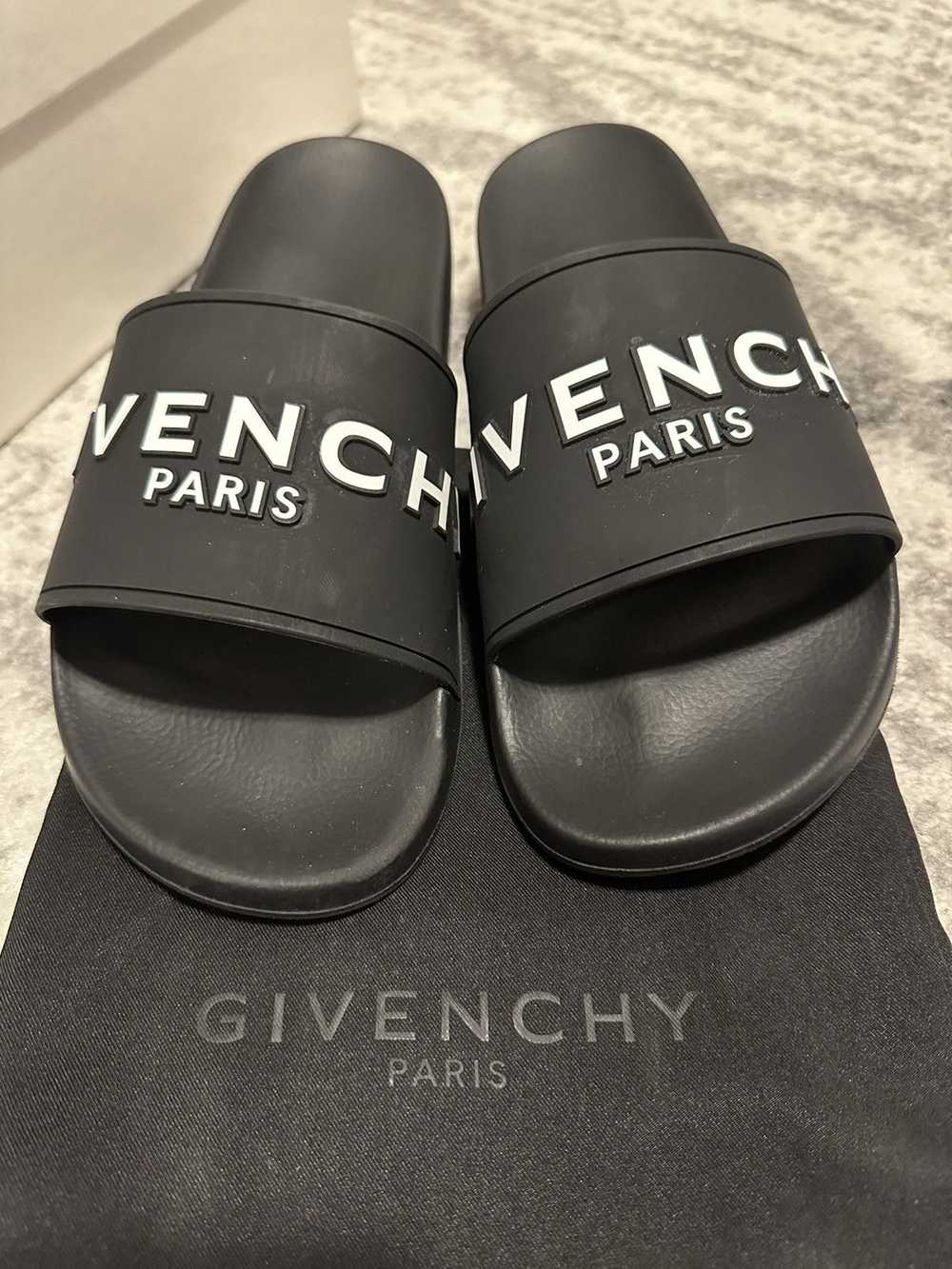 Givenchy Givenchy Slide Flat Sandal Black - image 2