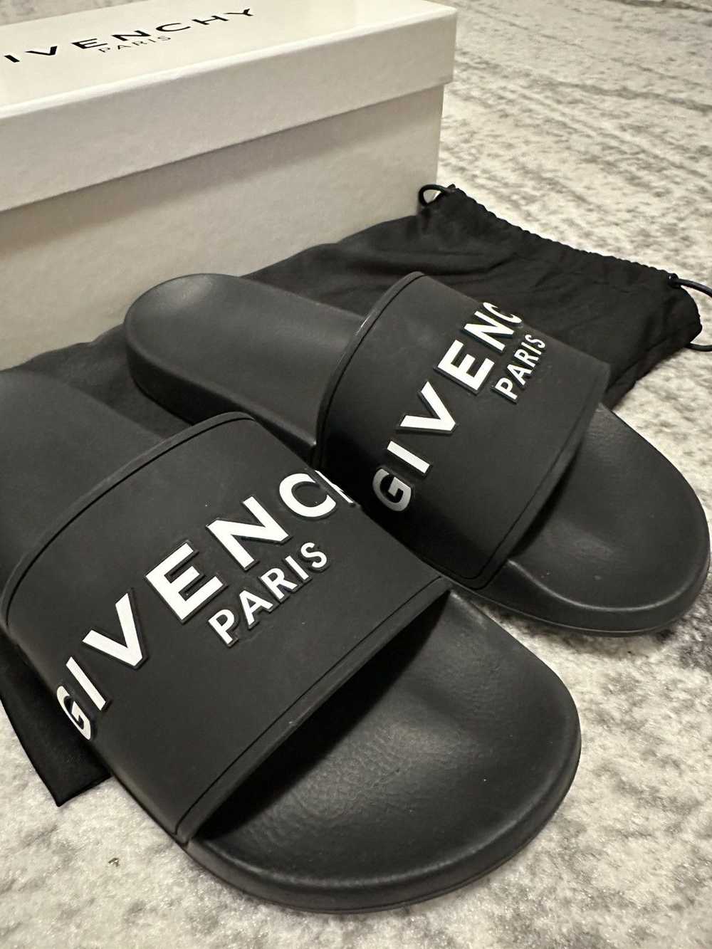 Givenchy Givenchy Slide Flat Sandal Black - image 3