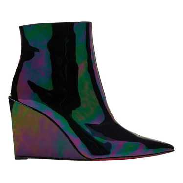 Christian Louboutin Patent leather ankle boots
