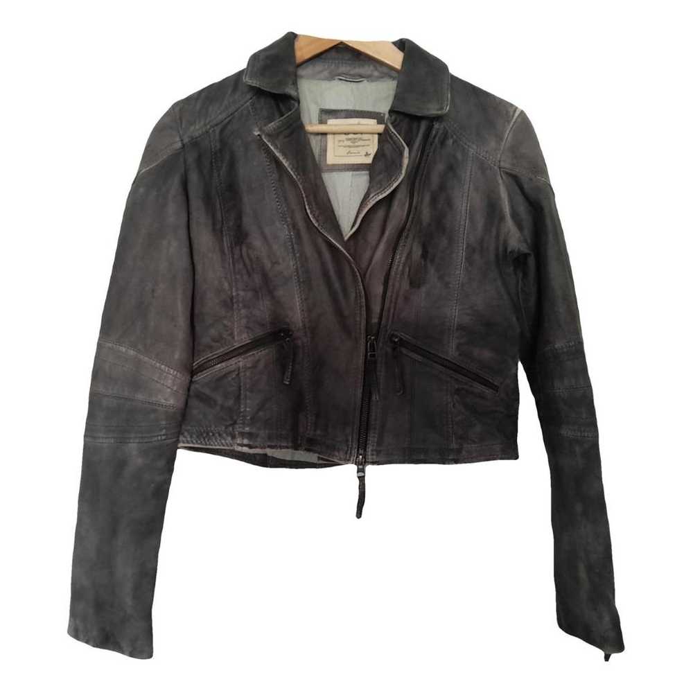 Oui Leather jacket - image 1