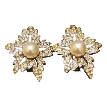 Kenneth Jay Lane Pearl earrings - image 1