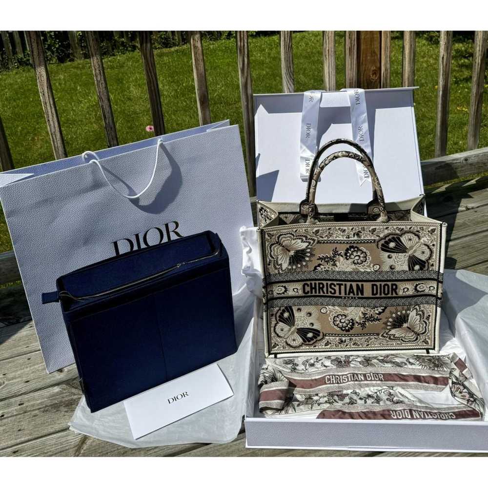 Dior Book Tote cloth tote - image 3
