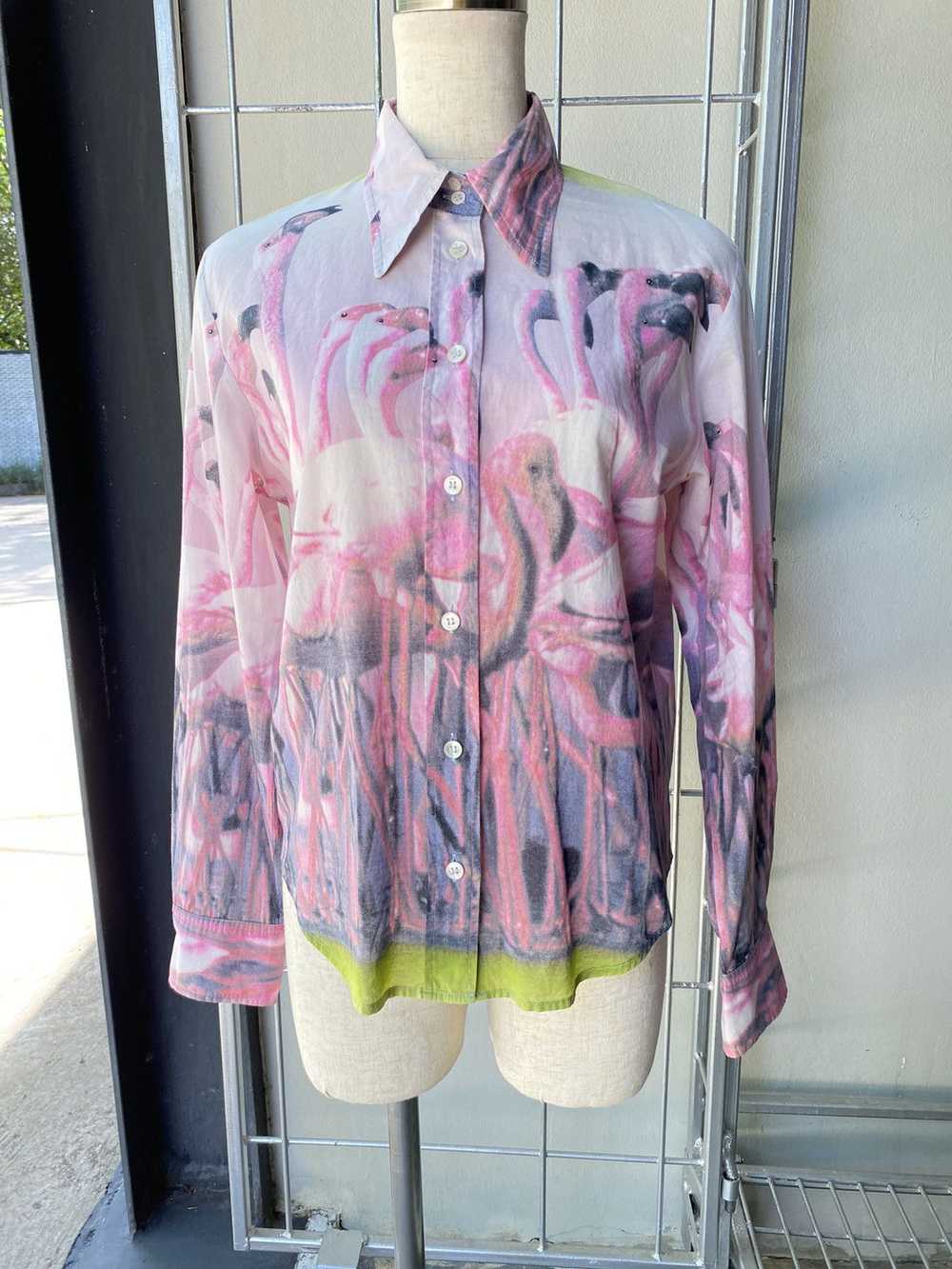 Paul Smith paul smith flamingo printed shirt - image 4