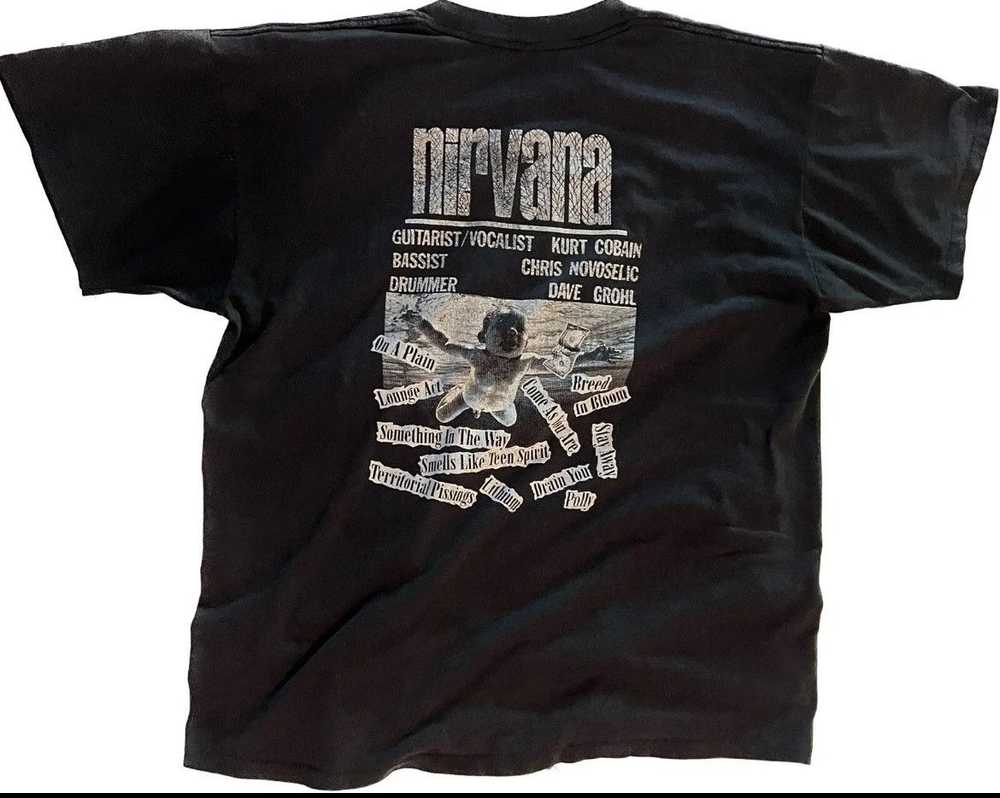 Nirvana × Vintage Vintage Nirvana Nevermind Promo… - image 3