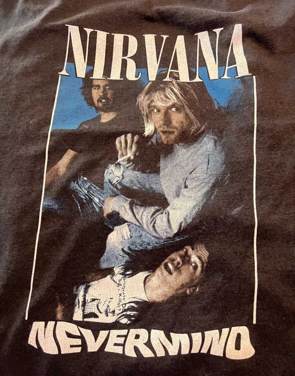 Nirvana × Vintage Vintage Nirvana Nevermind Promo… - image 4