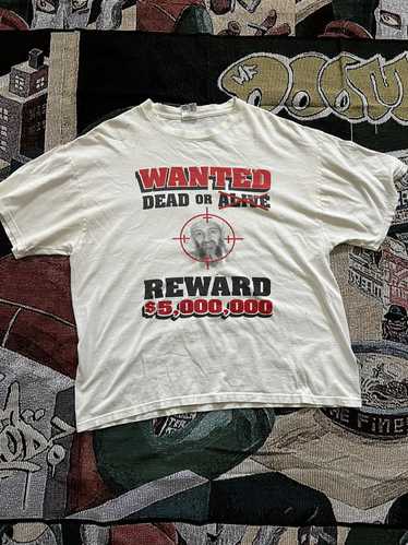 Streetwear × Vintage Wanted dead or alive osama bi