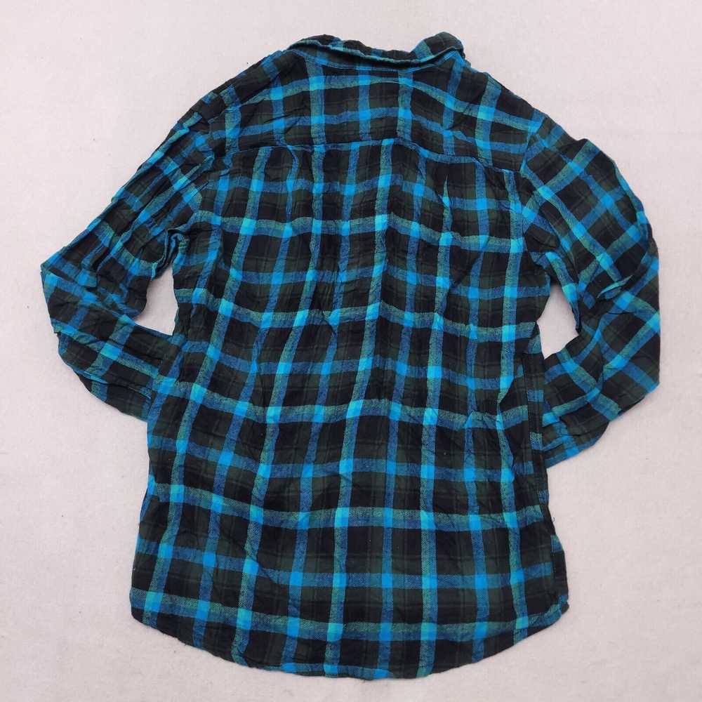 Quiksilver Quicksilver Madras Flannel Button Up S… - image 10