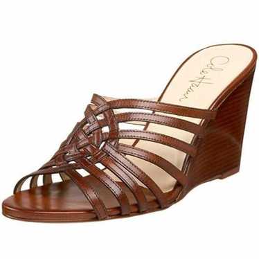 Cole Haan Cole Haan Nike Air Verona brown wedge s… - image 1