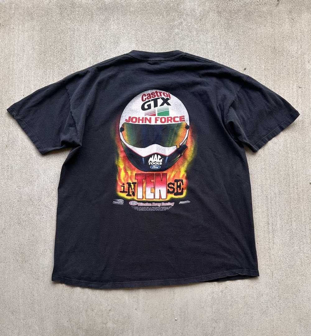 Racing × Tee × Vintage Vintage John Force Racing … - image 2