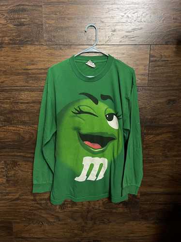 Designer Vintage Sexy Green M&M Lady - Green Winki