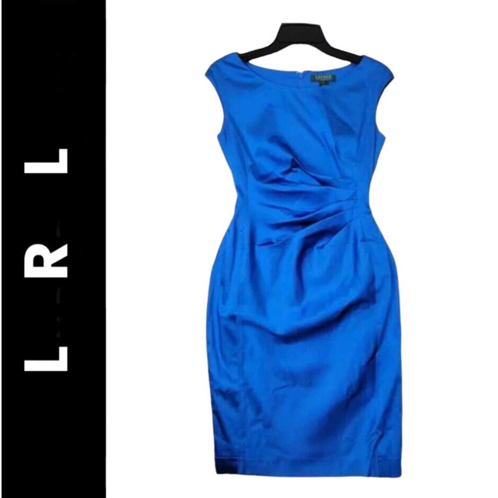 Ralph Lauren Lauren Ralph Lauren Blue Dress Size … - image 1