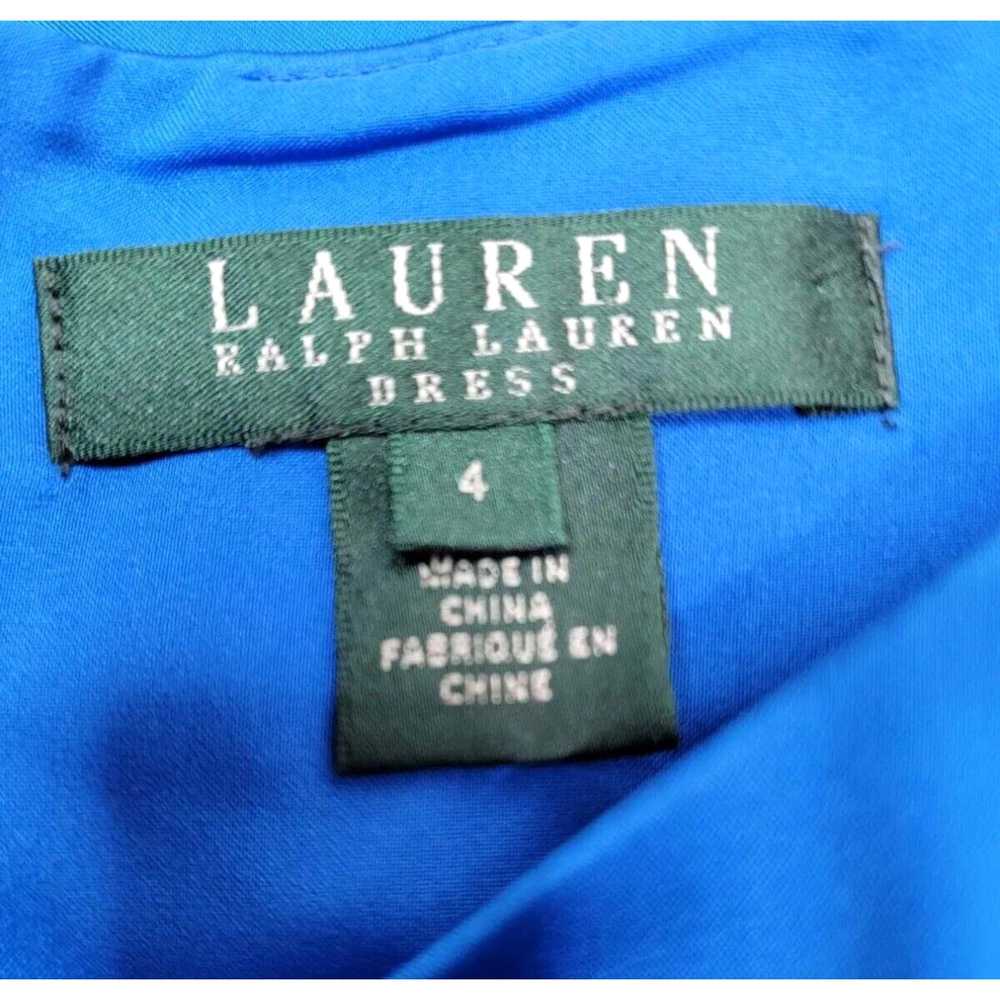 Ralph Lauren Lauren Ralph Lauren Blue Dress Size … - image 3