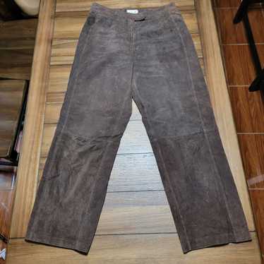 Other Chadwick's 100% Leather Pants Dark Brown - … - image 1