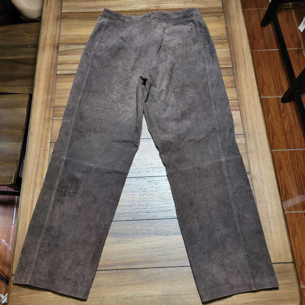 Other Chadwick's 100% Leather Pants Dark Brown - … - image 3