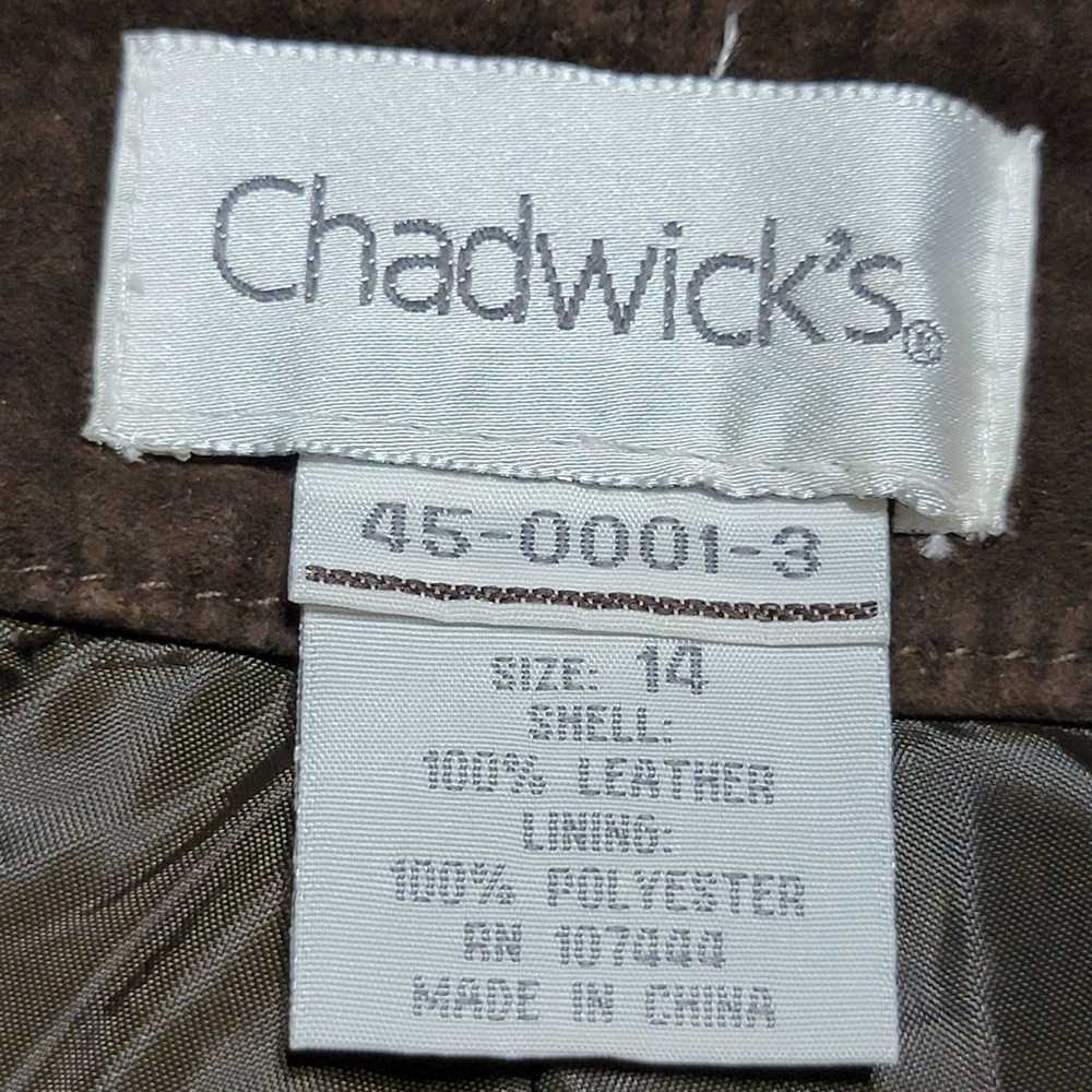 Other Chadwick's 100% Leather Pants Dark Brown - … - image 5