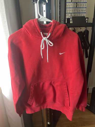 Nike Nikelab red/white hoodie