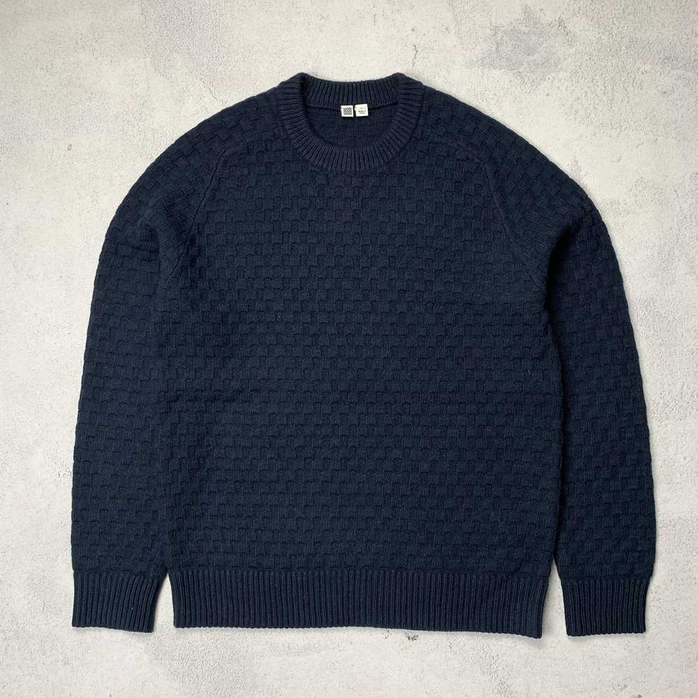 Coloured Cable Knit Sweater × Japanese Brand × Un… - image 2