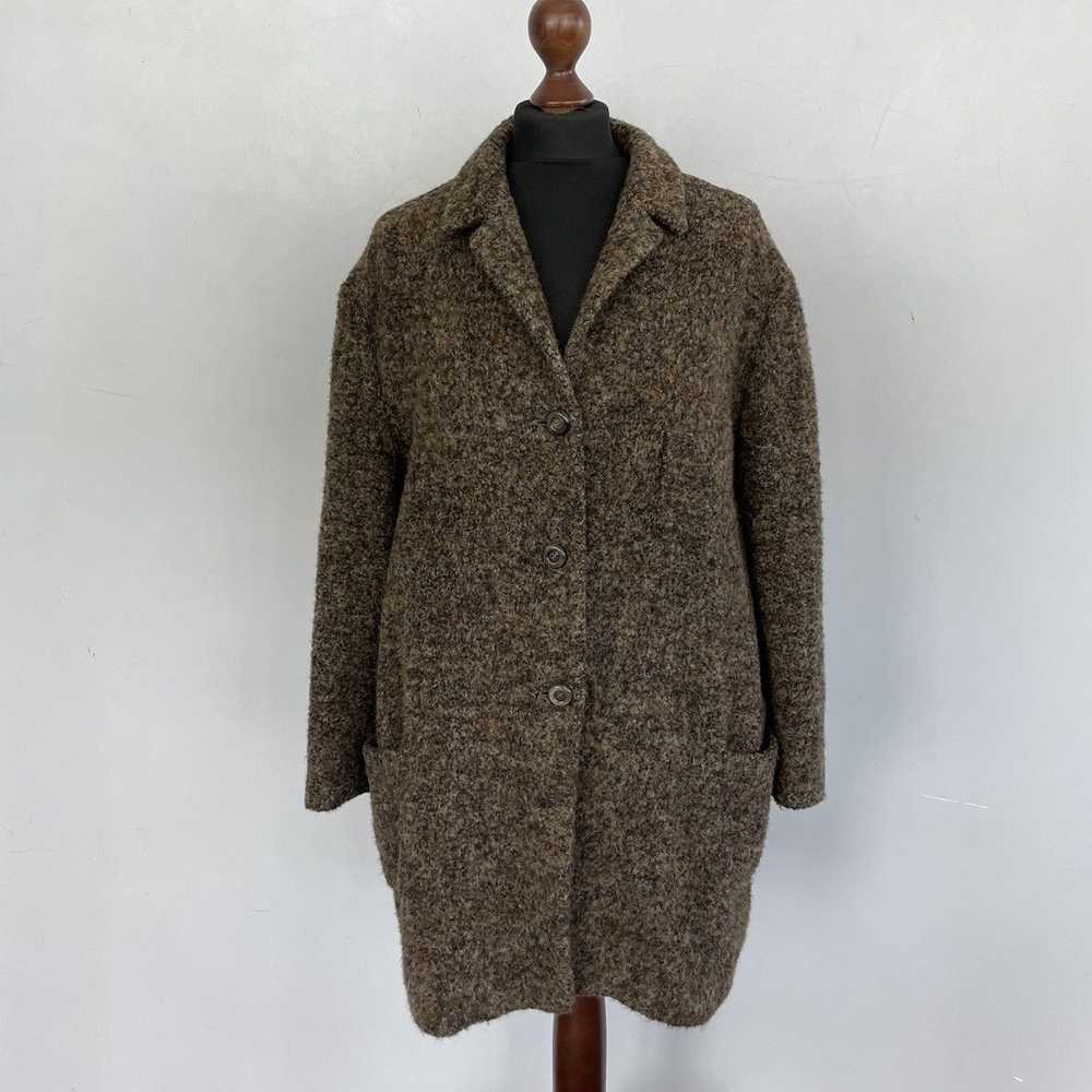 Designer × Jil Sander × Luxury Wool cardi coat Ji… - image 1