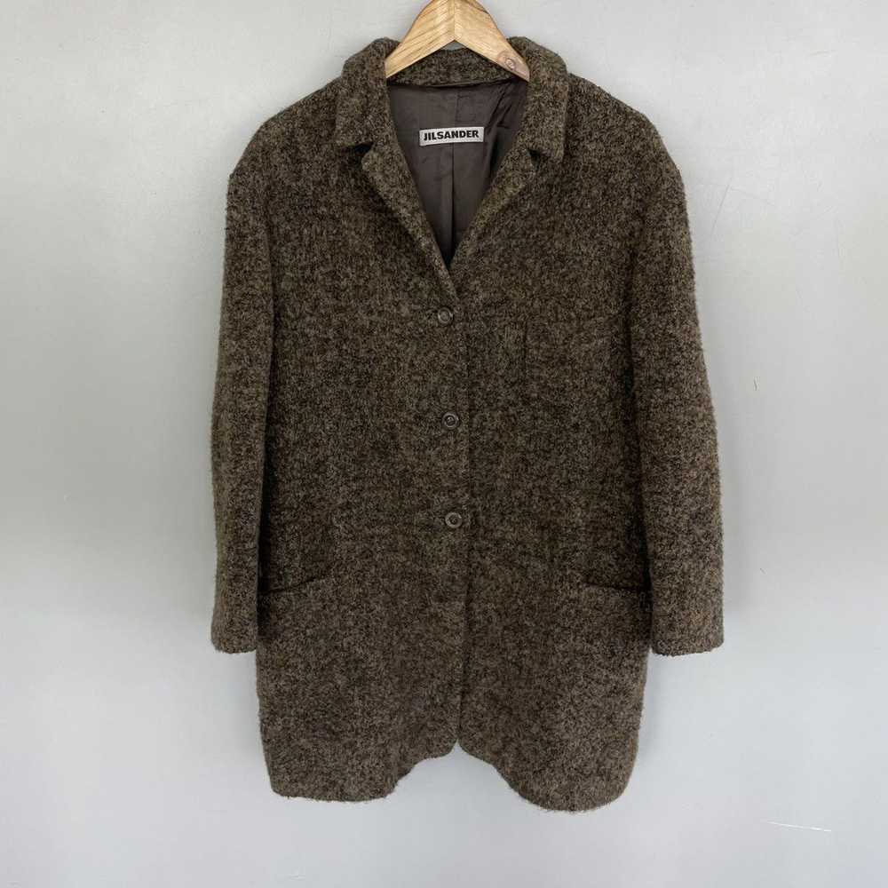 Designer × Jil Sander × Luxury Wool cardi coat Ji… - image 6